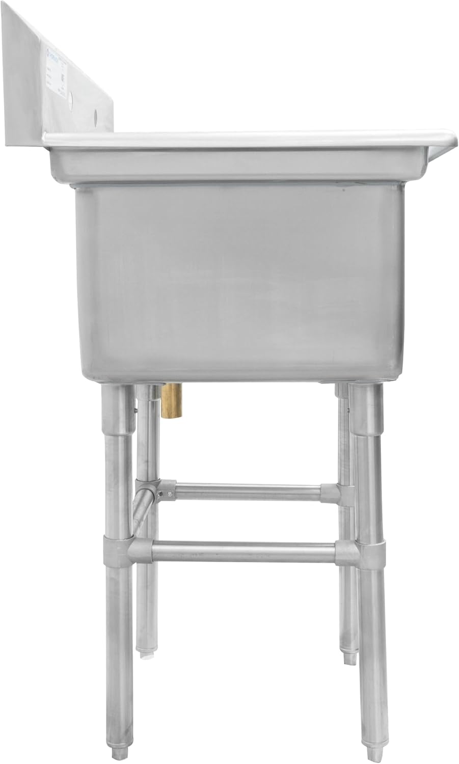 Thorinox TSS-2020-0 20" x 20" Single Sink with No Drainboard