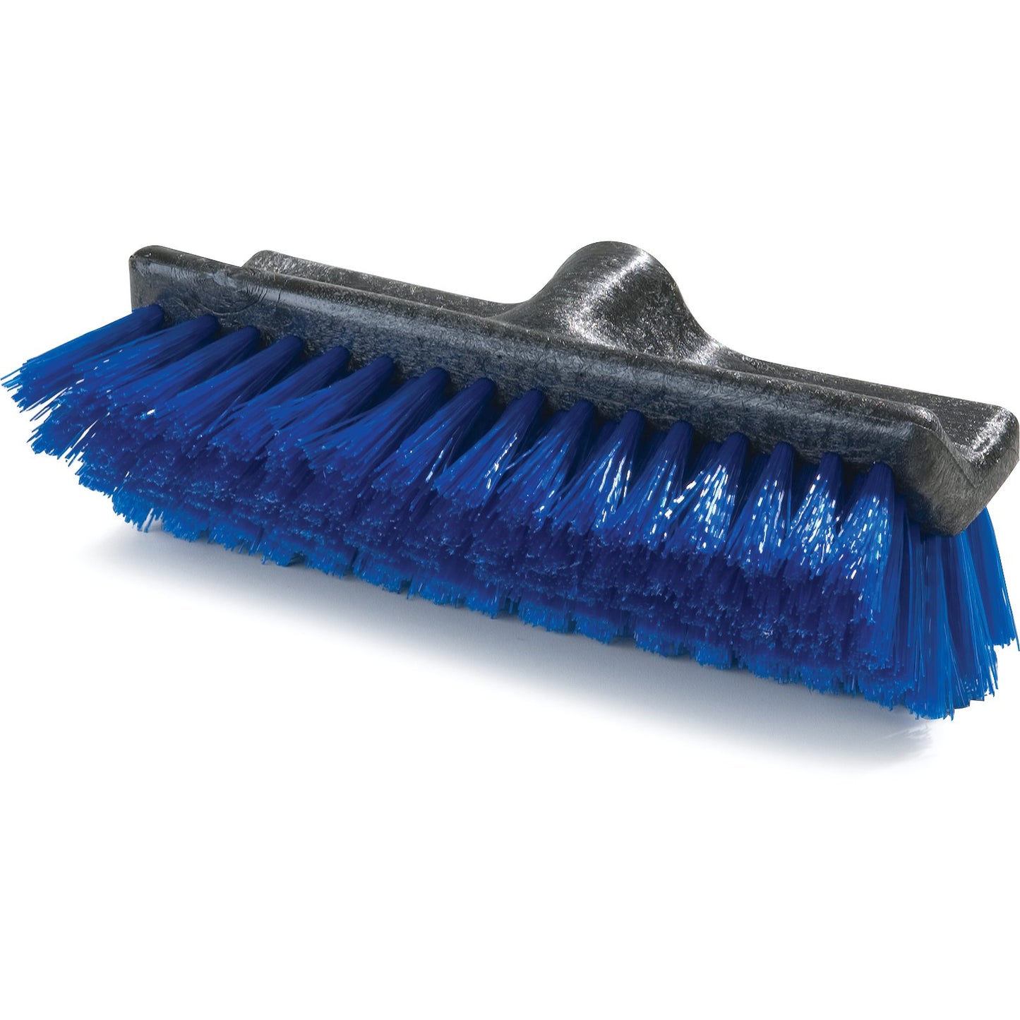 Carlisle 3619714 10" Carlisle Blue Polypropylene Flo-Pac Dual Surface Floor Scrub w/ Bristles