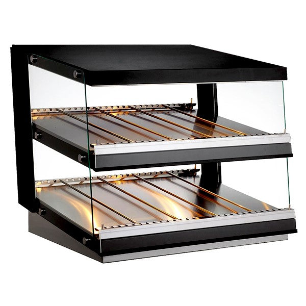 Omcan 47510 2.29 cu.ft. (65 Liter) Capacity 24" Heated Pass-Through Station