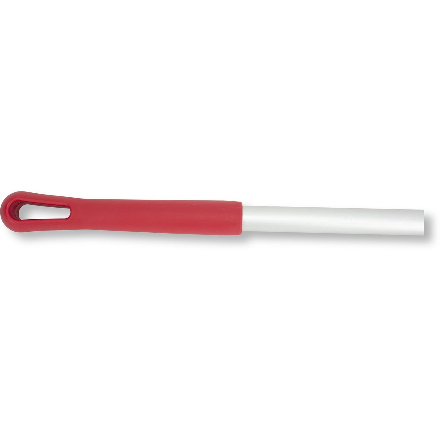 Carlisle 40246EC05 30" Red Natural Aluminum Handle with Color-Coded Tip and Hang Up Cap