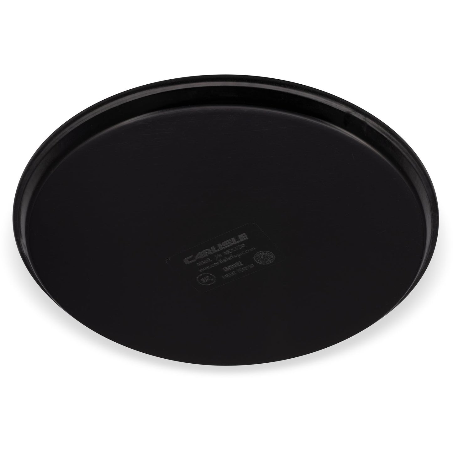 Carlisle 1600GR2004 16" Black Round Griptite 2 Tray