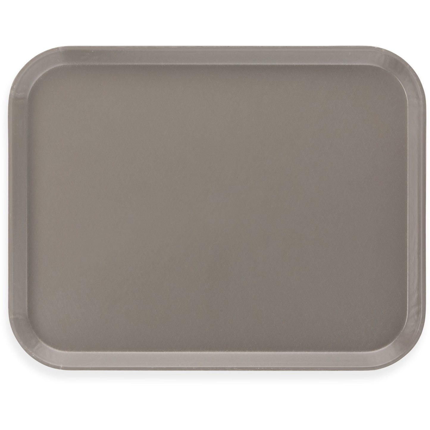 Carlisle 1814FG068 18" x 14" Gray Glasteel Fiberglass Tray
