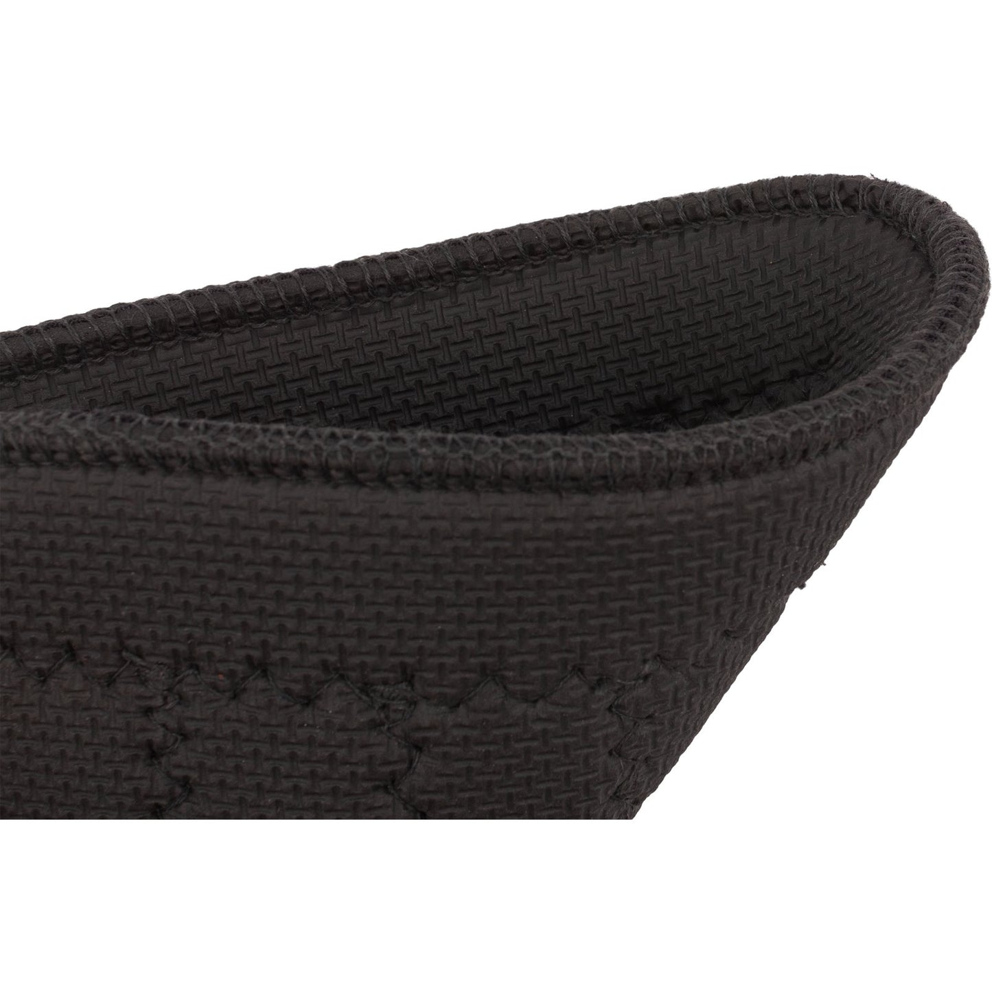 San Jamar UHP77BK 7" x 7" Black Neoprene Ultigrip Hot Pad