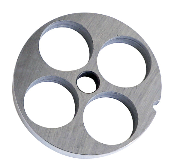 Omcan 17065 #12 One Notch/Round Carbon Steel Hubless Machine Plate, 25mm (1")
