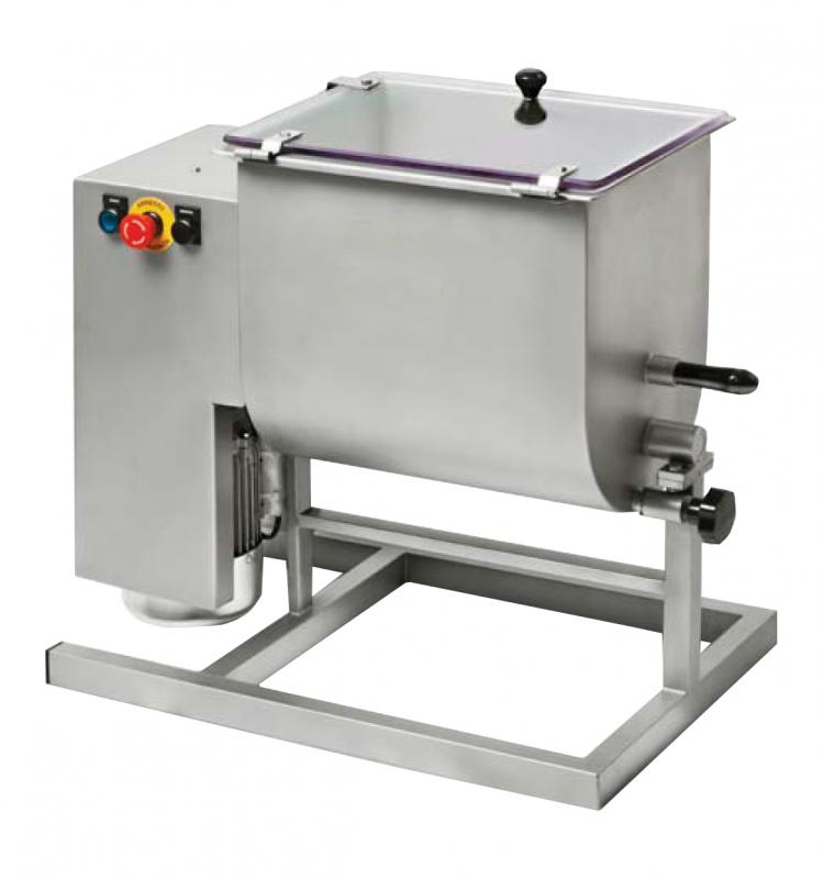 Omcan 37459 66lb/30kg Heavy-Duty Electrical Meat Mixer with Single Mixing Arm