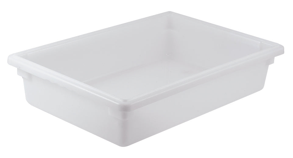 Winco PFFW-6 18" x 26" x 6" White Polypropylene Food Storage Box