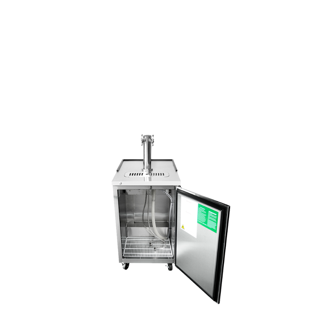 Atosa MKC23GR 23" Stainless Steel Exterior Keg Cooler