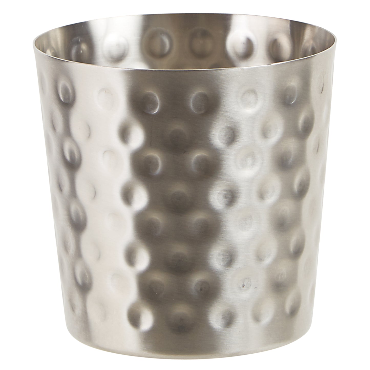 Winco SFC-35H Stainless Steel Hammered Fry Cup, Satin Finish