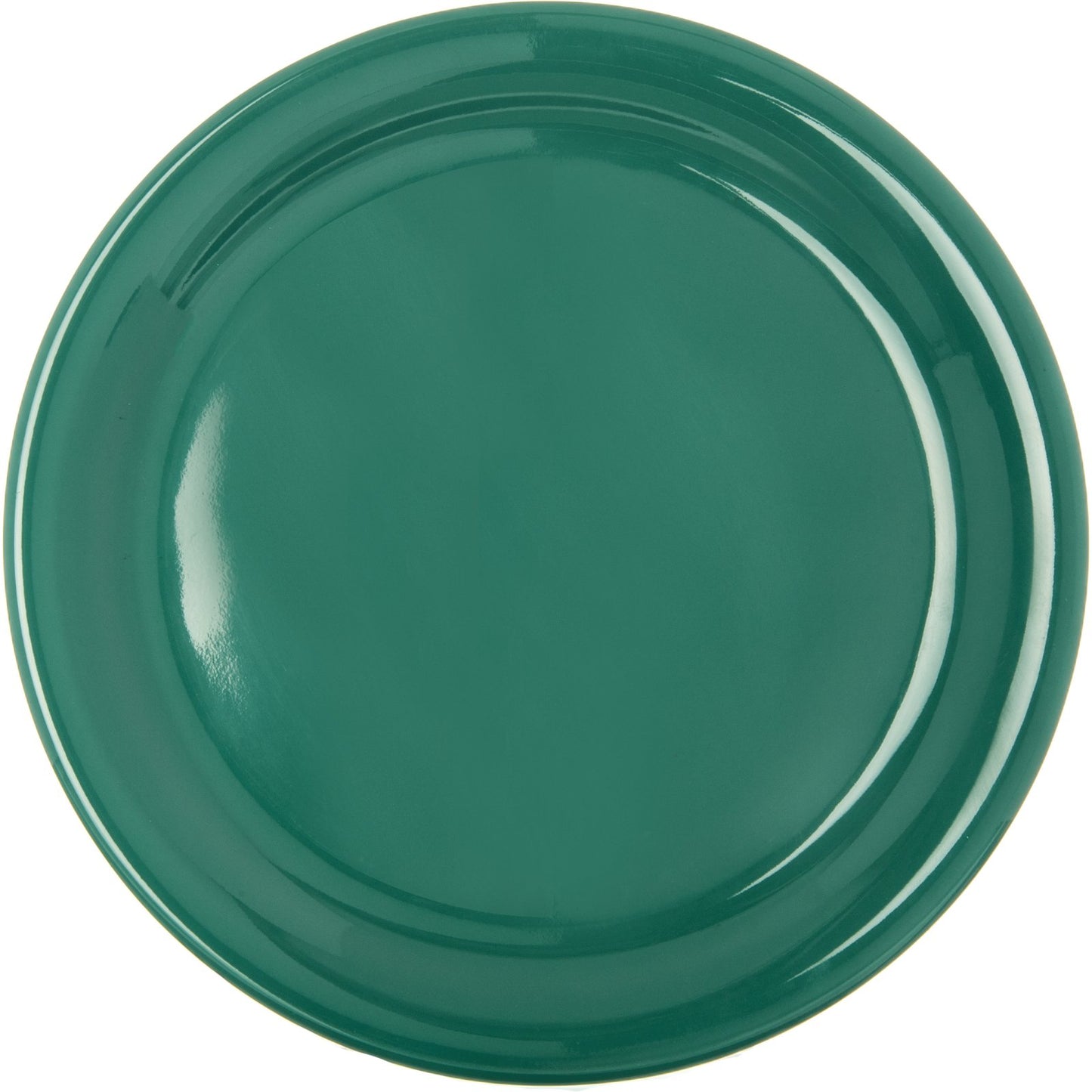 Carlisle 4300409 9" Green Durus Melamine Narrow Rim Dinner Plate