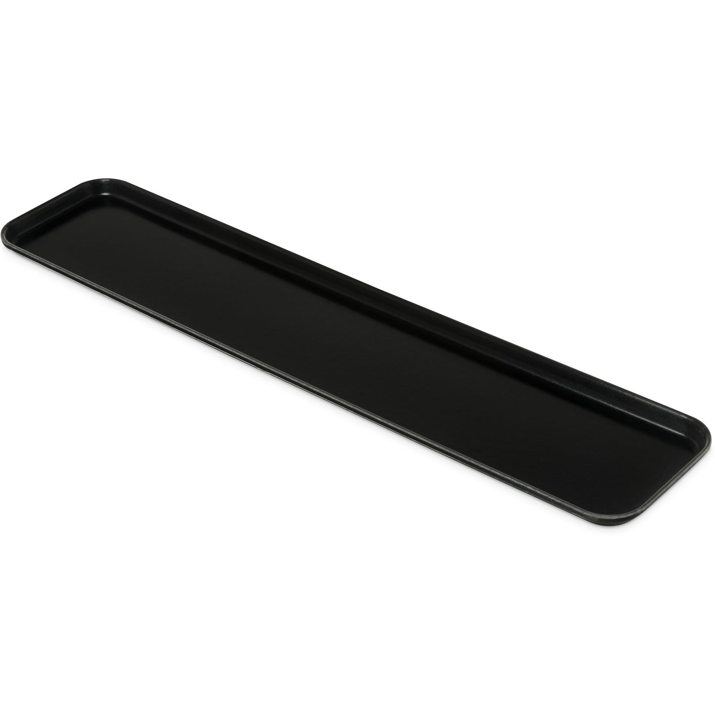 Carlisle 630FMT309 30" x 6 7/16" x 3/4" Ebony Fiberglass Market Tray
