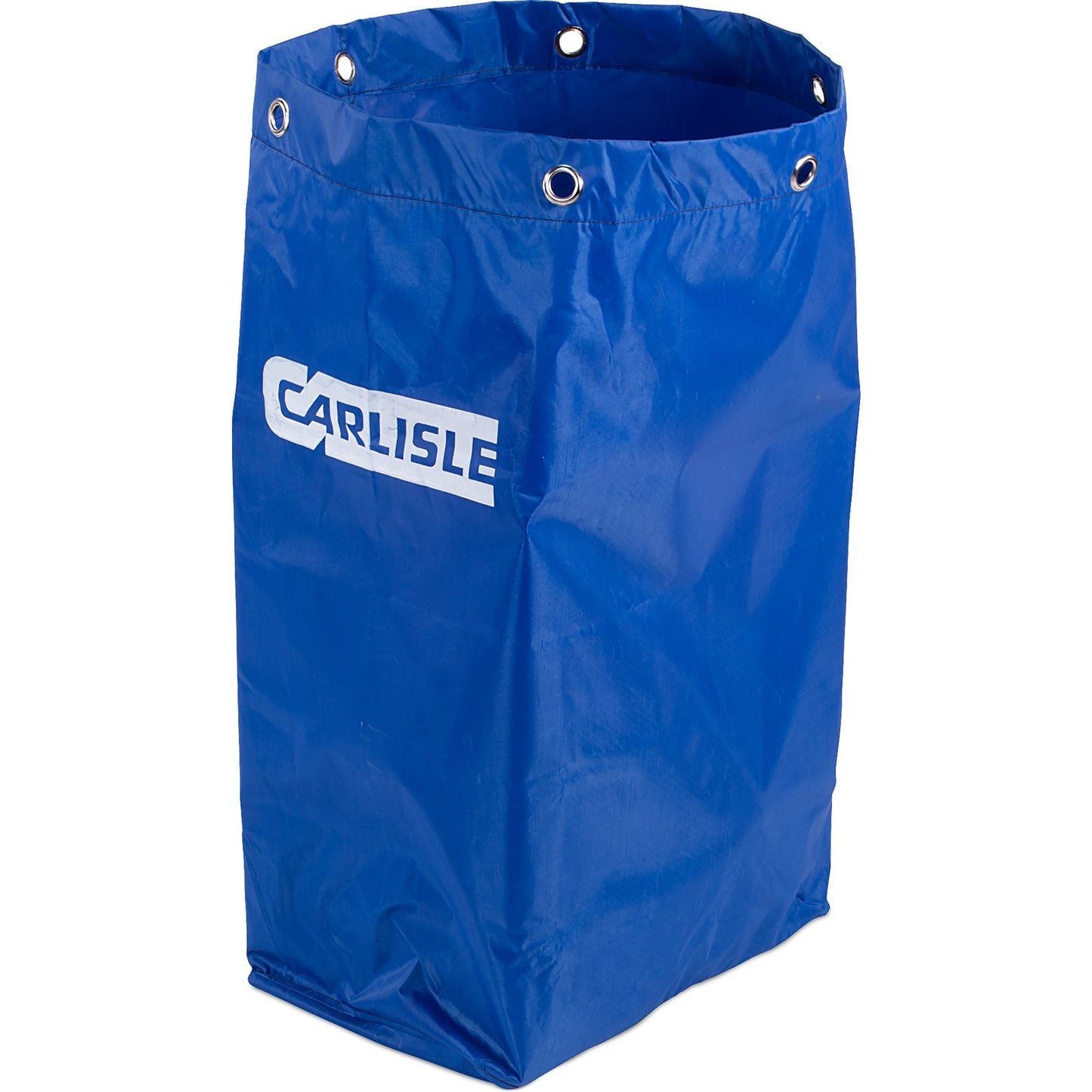 Carlisle JC194614 25-Gallon Blue Rip-stop Nylon Replacement Bag for Janitorial Cart