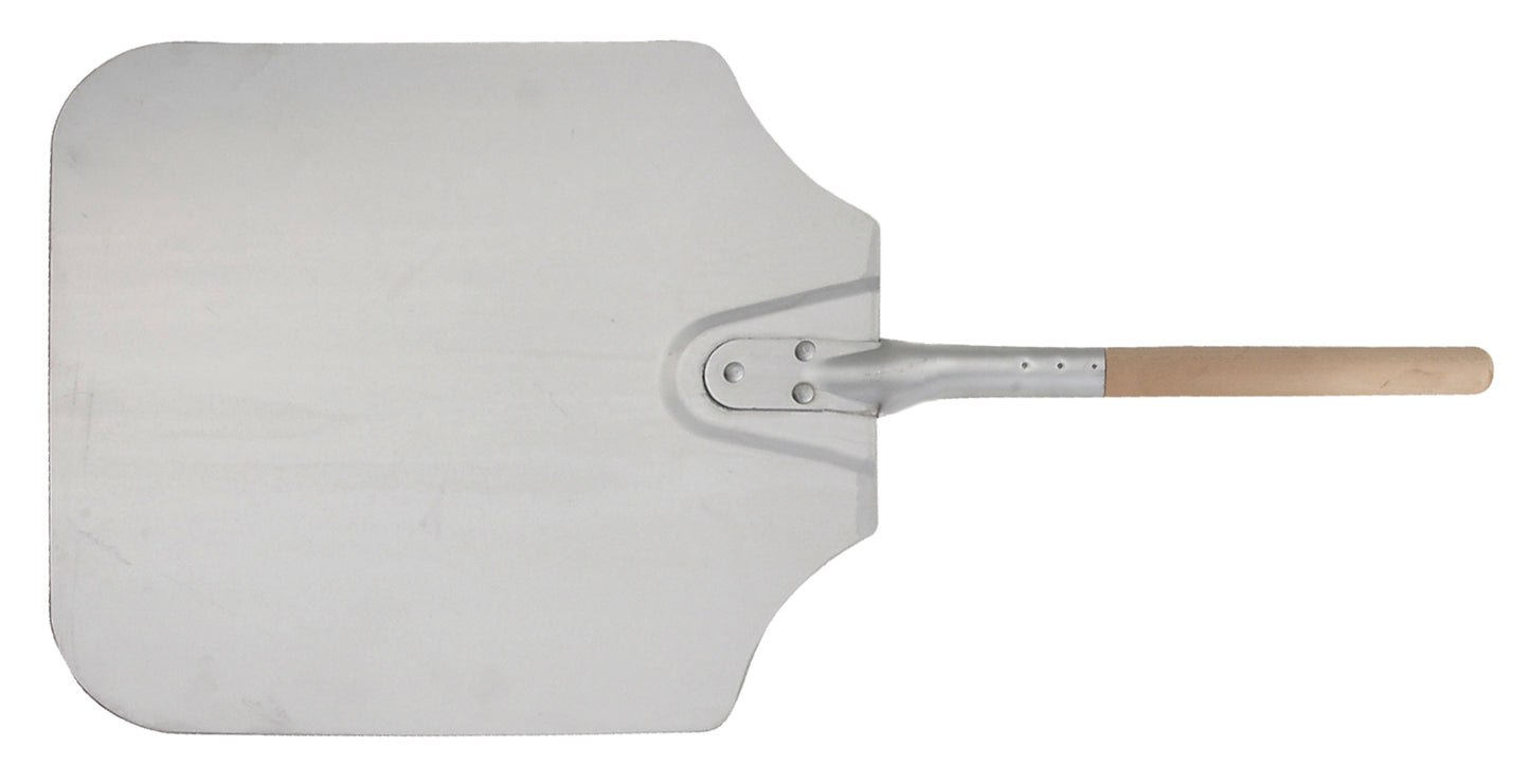Winco APP-10M 10" Aluminum Pizza Peel, 14" x 16" Blade