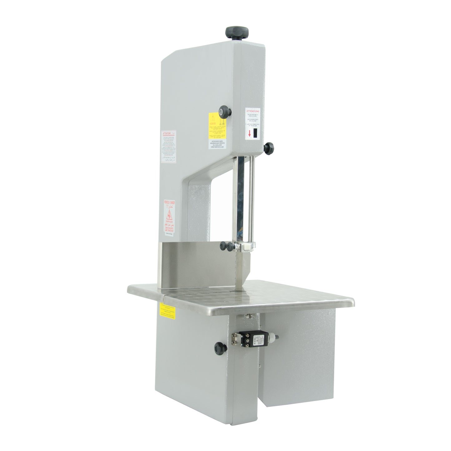 Omcan 45507 Tabletop European Tabletop Band Saw with 72" Blade Length and 1.2 HP Motor Medium Heavy-duty