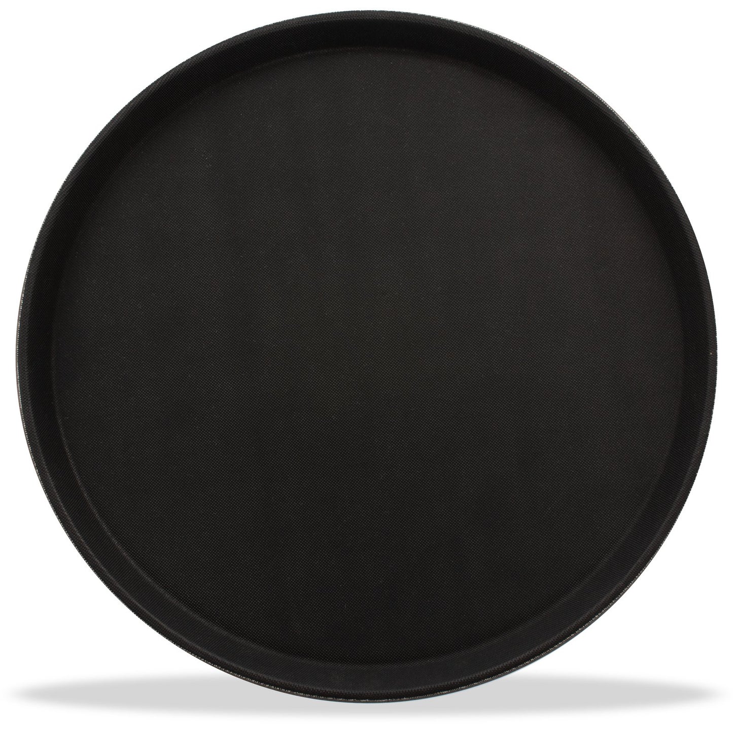 Carlisle 1400GL004 14" Black Round GripLite Tray