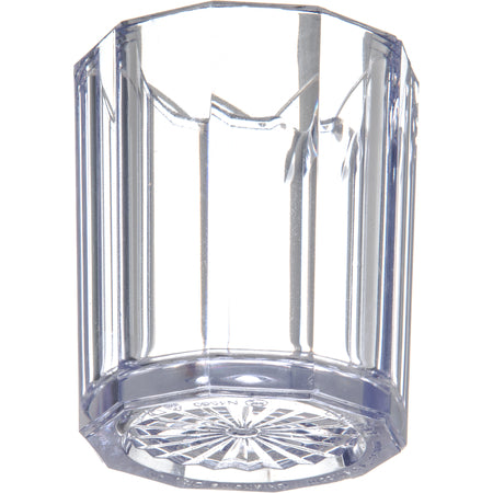 Carlisle 456007 2 oz Clear SAN Syrup Pitcher/Creamer