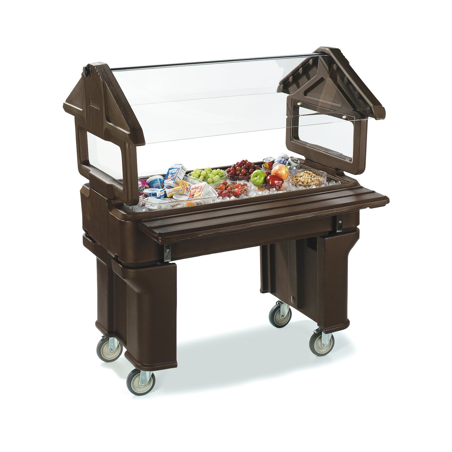 Carlisle 662001 4' Brown Six Star Food Bar Tray Slide