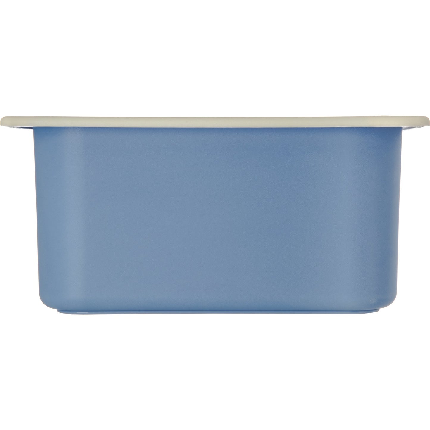 Carlisle CM1101C1402 6 Qt 1/2 Size White/Blue Coldmaster CoolCheck Food Pan