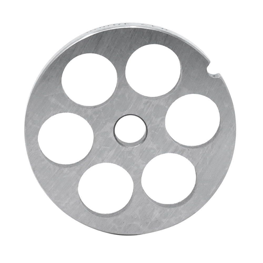 Omcan 11243 #12 One Notch/Round Carbon Steel Hubless Machine Plate, 18mm (3/4")