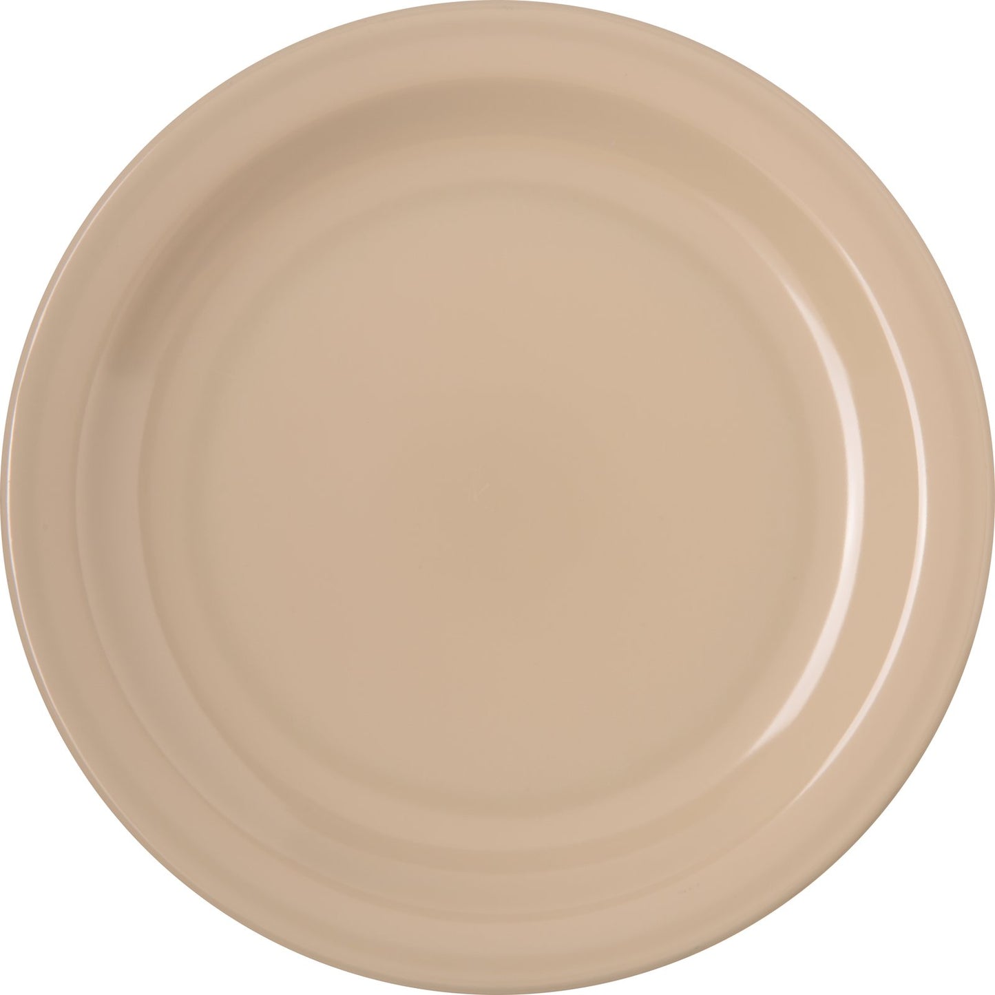 Carlisle 4350325 7.25" Tan Dallas Ware Melamine Salad Plate