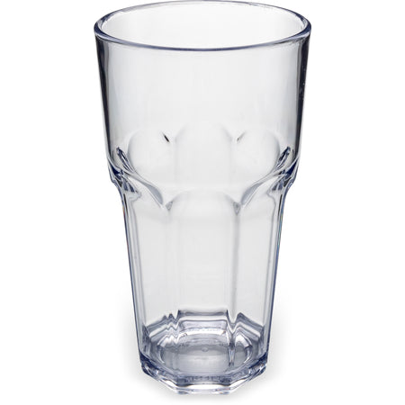 Carlisle 581807 18 oz Clear SAN Louis Tumbler