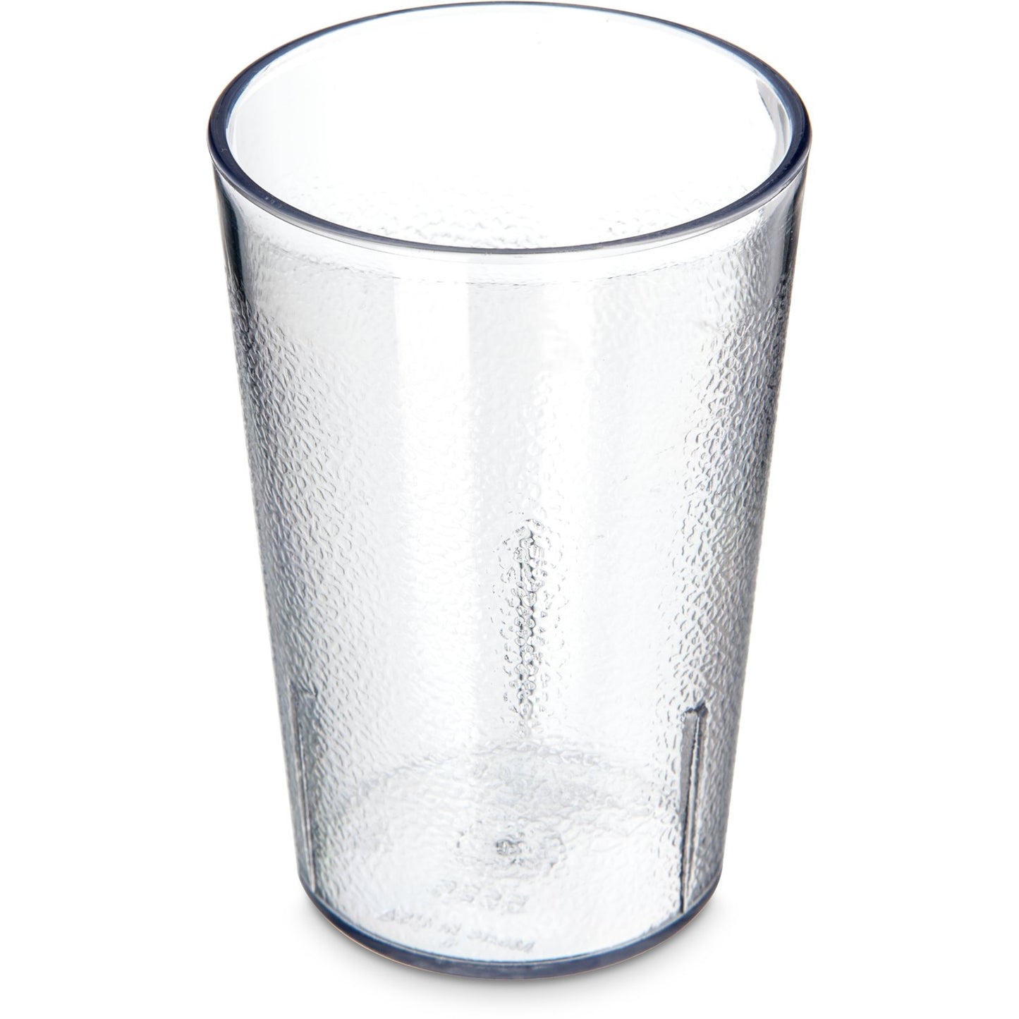 Carlisle 5526-207 8 oz Clear SAN Stackable Plastic Tumbler