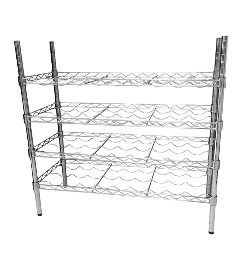 Thorinox TCWS-1448 48" Chrome Wine Shelves