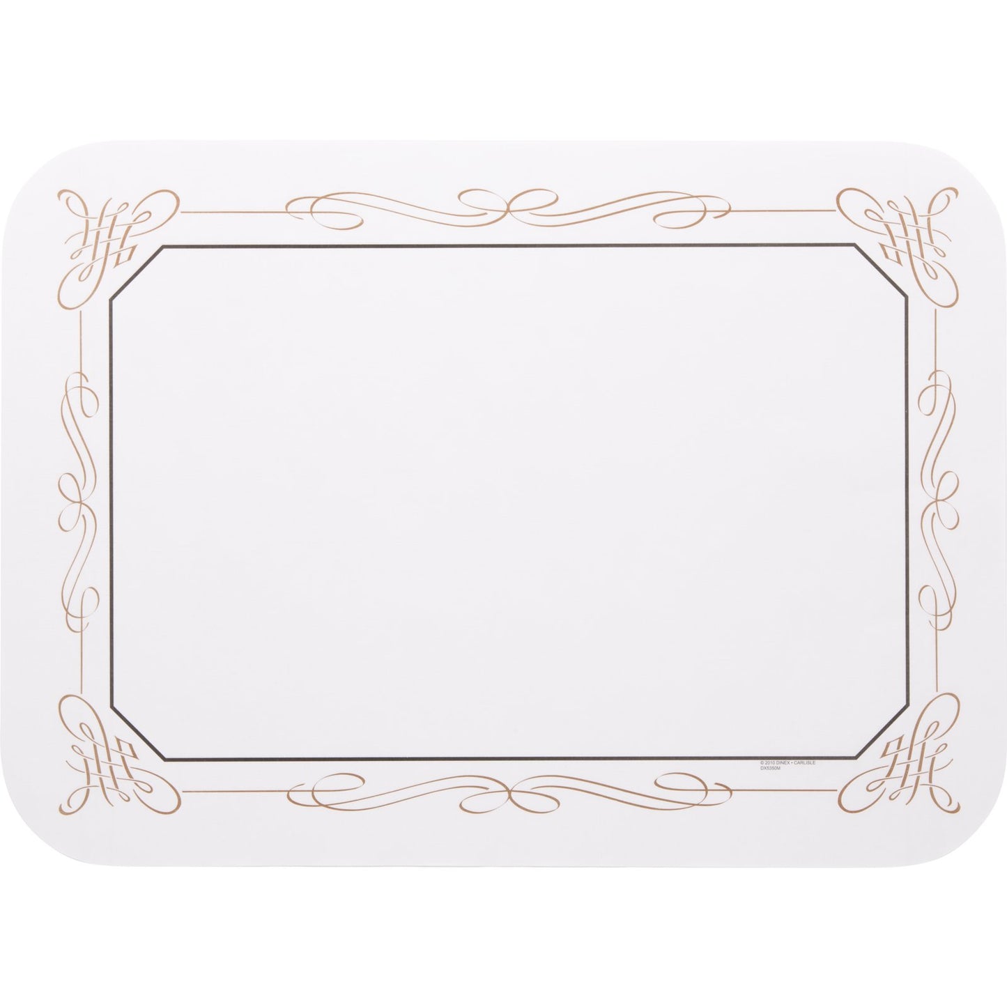 Carlisle DX5350M 13-5/8" x 18-3/4" Tray Cover Size: M w/ Straight Edge/Round Corner