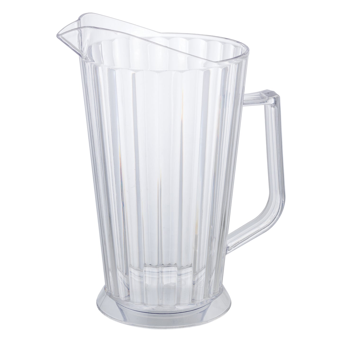 Winco WPCB-60 60oz. Clear Polycarbonate Beer Pitcher