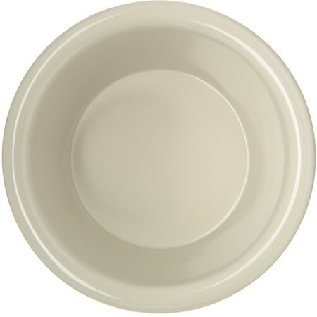 Carlisle S285-842 4 oz Bone Melamine Smooth Ramekin - Cash & Carry (12/st)