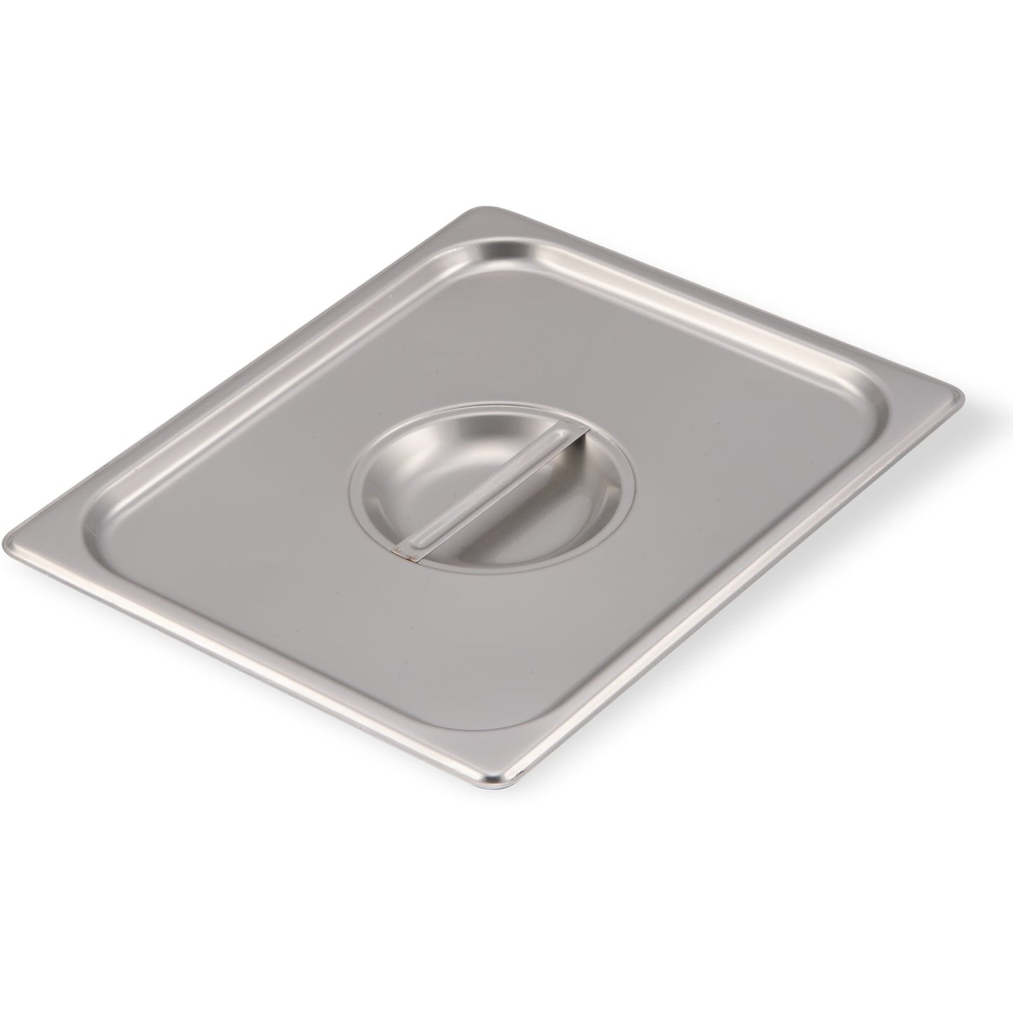 Carlisle 607120C 1/2 Size Stainless Steel DuraPan Steam Table Hotel Pan Handled Cover