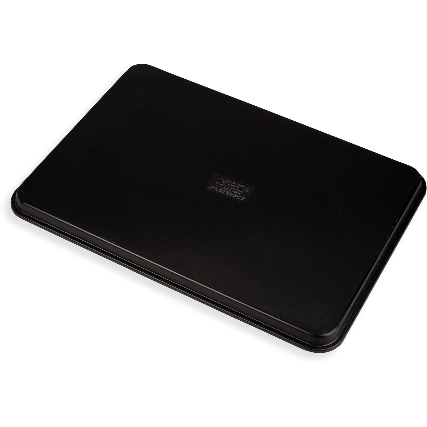 Carlisle 1826GR2Q004 26" x 18" Black Rectangle Griptite 2 Tray