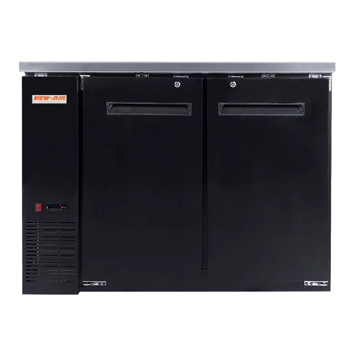 New Air NBB-48-SG-N 48" Glass Door Narrow Back Bar