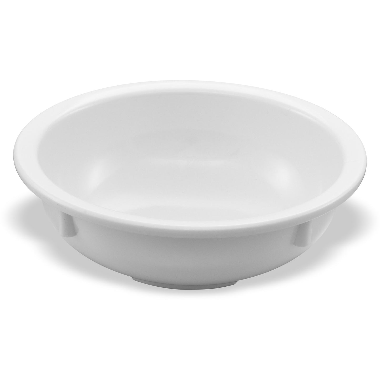 Carlisle KL11802 10 oz White Kingline Melamine Nappie Bowl