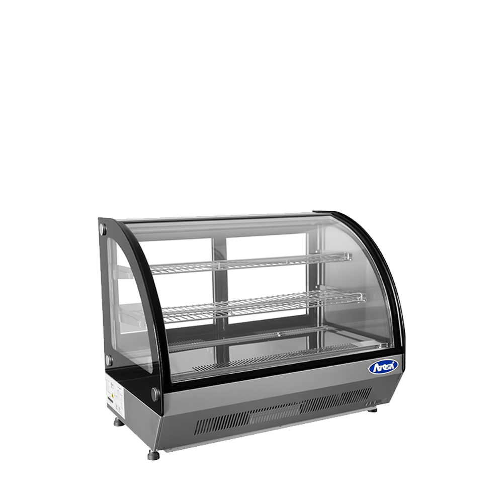 Atosa CRDC-35 3.5 Cuft Curved Countertop Refrigerated Display