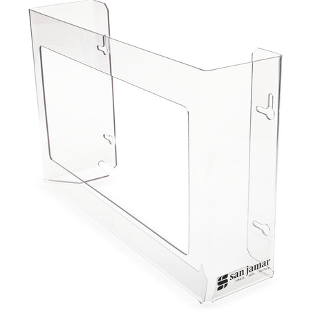 Carlisle G0805 3 Boxes Clear Plastic Disposable Glove Dispenser - Plexiglass