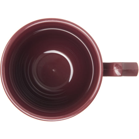 Carlisle DX500061 8 oz Cranberry Polypropylene Fenwick Mug