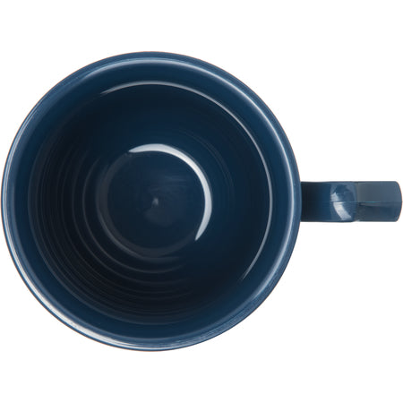 Carlisle DX500050 8 oz Dark Blue Polypropylene Fenwick Mug