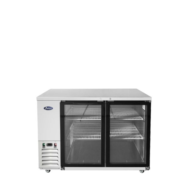 Atosa SBB48GGR-AUS1 48" Glass Door Back Bar Cooler