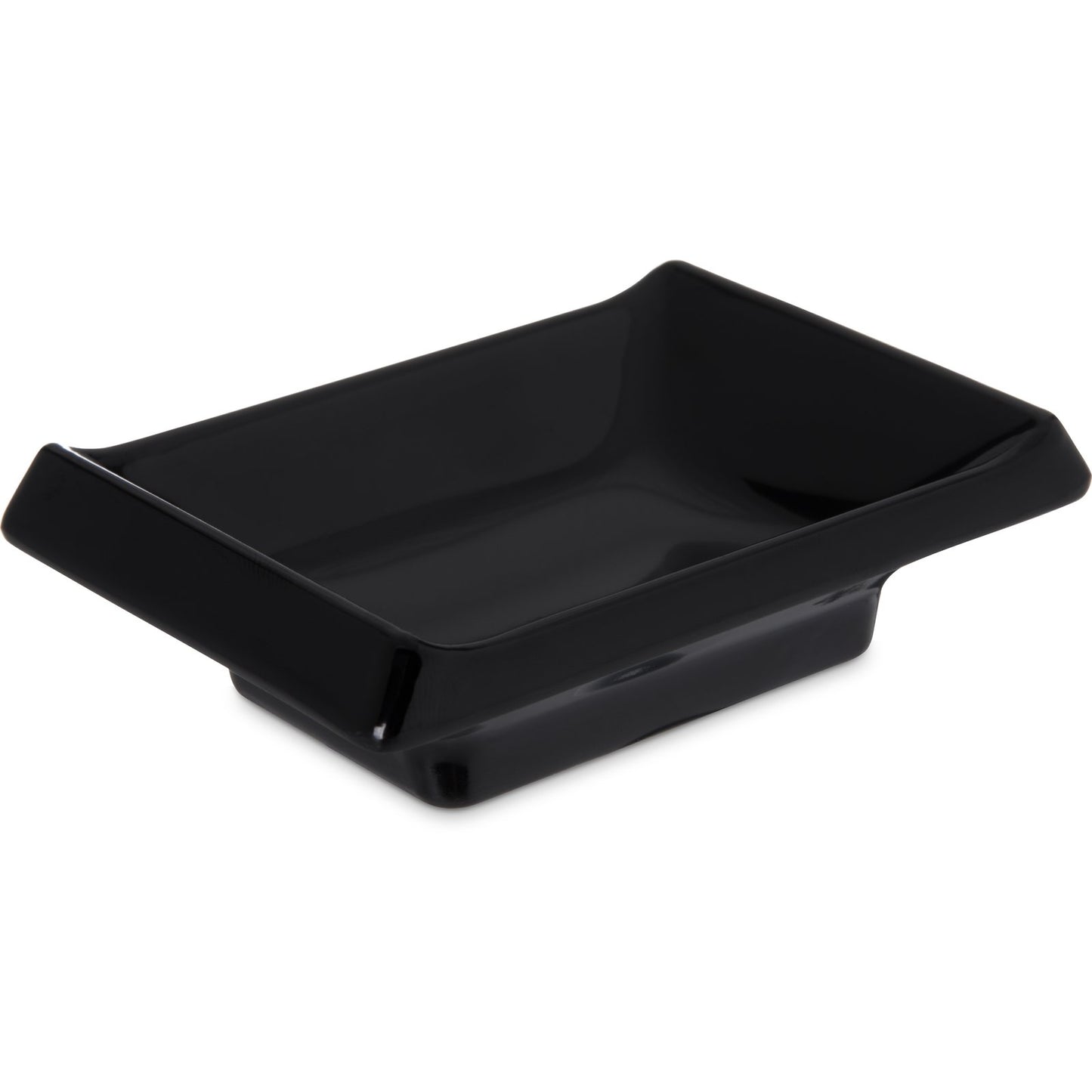 Carlisle 86403 2 oz Black Melamine Japanese Style Ramekin