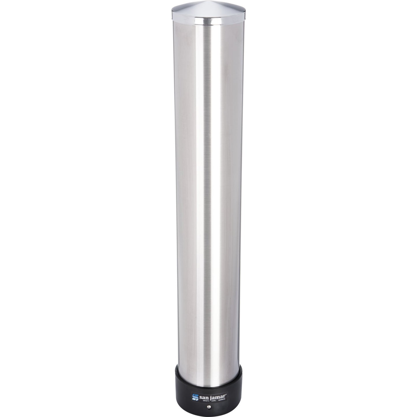San Jamar C3200P Small Stainless Steel Pull-Type Cup Dispenser