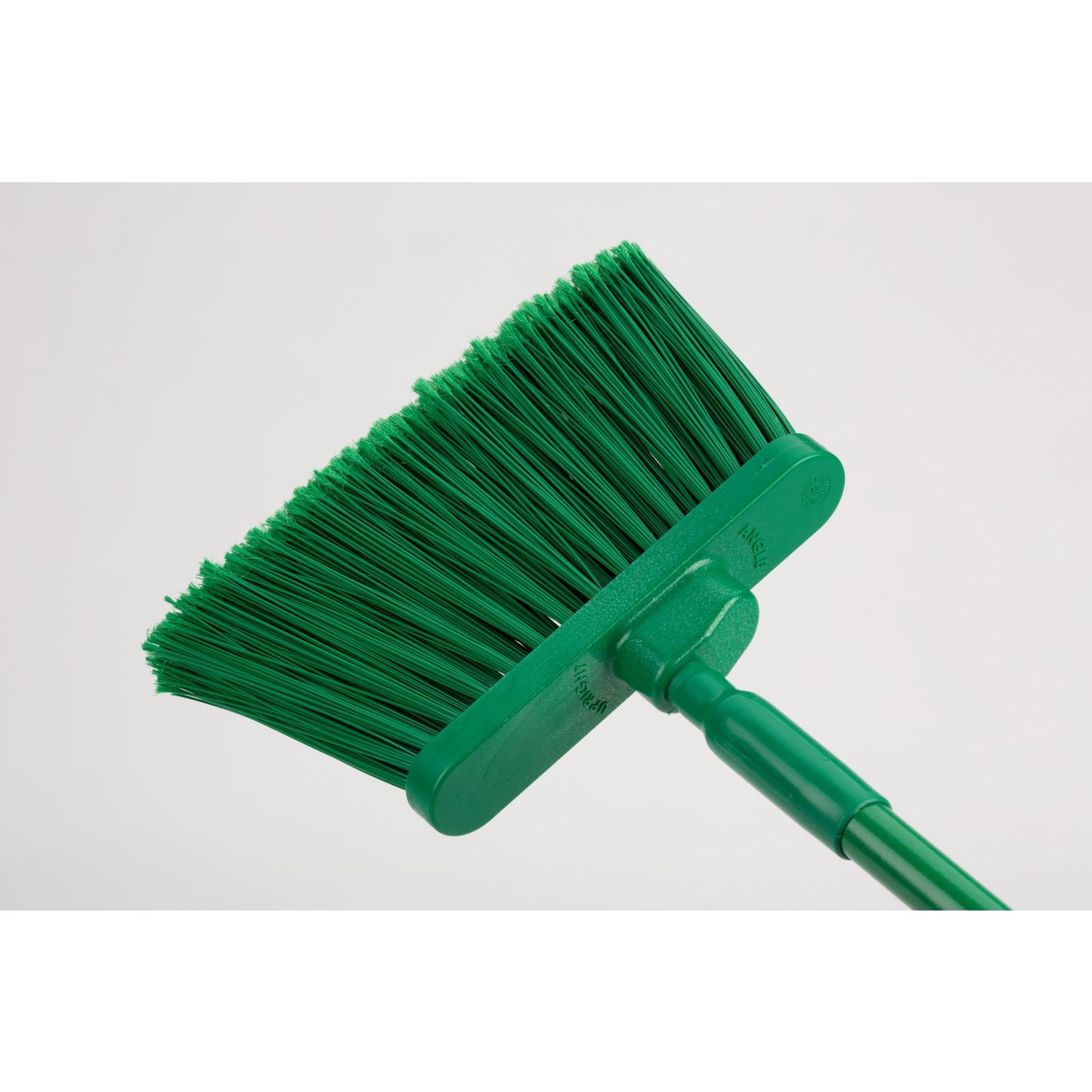 Carlisle 41083EC09 56" Green Color Coded Duo-Sweep Unflagged Angle Broom
