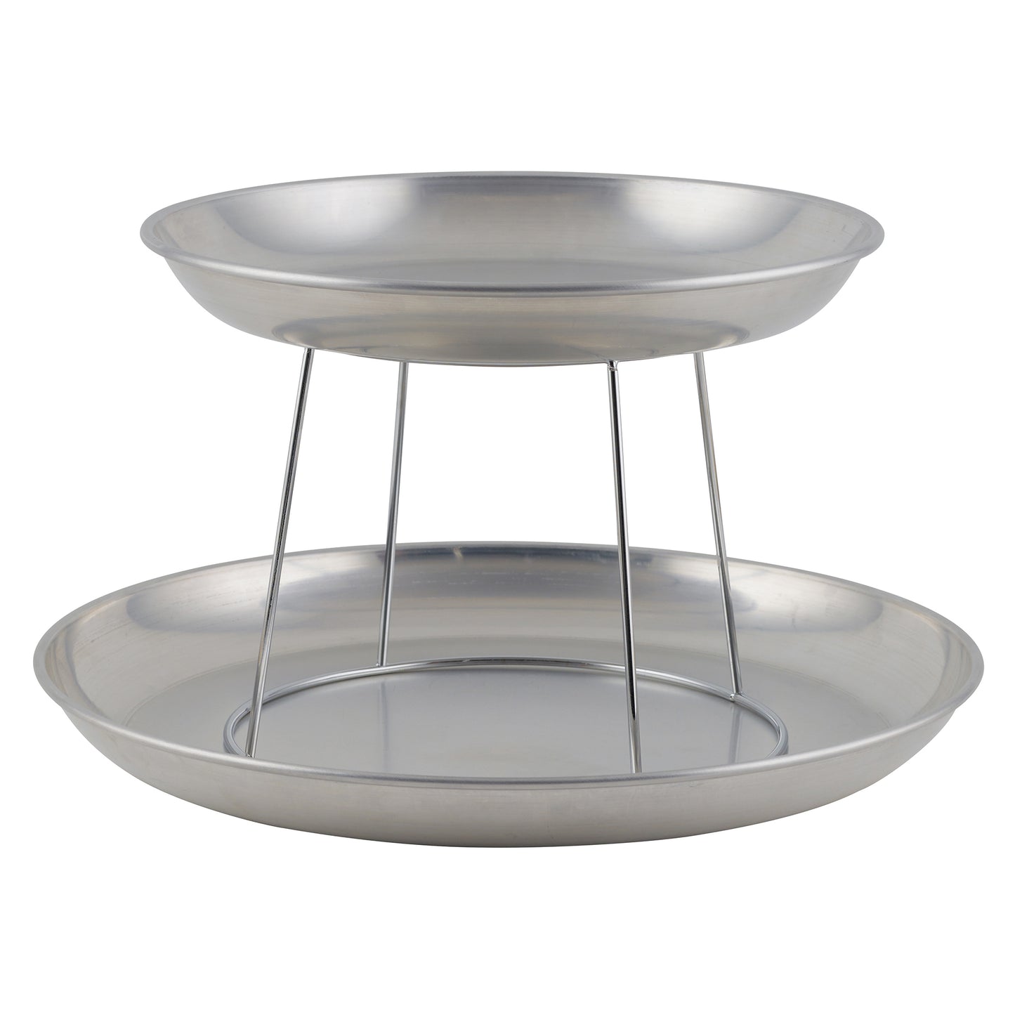Winco ASFT-20 250 oz. 19-3/4" Aluminum Seafood Tray