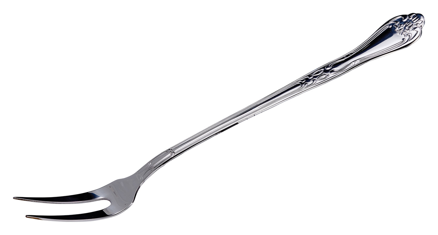 Winco LE-20 13" Stainless Steel Elegance Serving Fork
