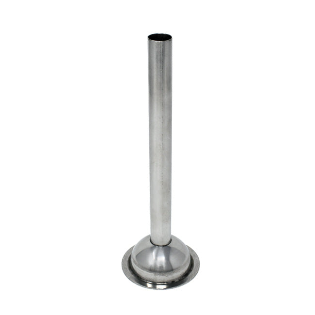 Omcan 10012 17 mm Stainless Steel Grinder Spout for #12 Meat Grinder