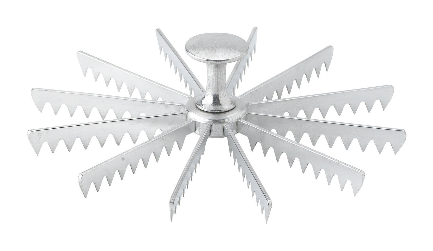 Winco APM-12 Aluminum 12 Cut Pie/Cake Marker