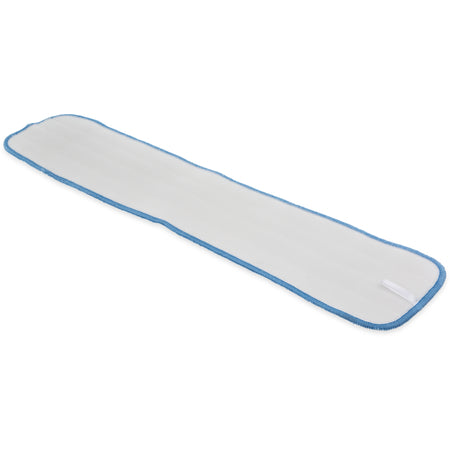 Carlisle 363322414 24" Blue Polyester/Polyimide Blend Microfiber Wet Mop Pad