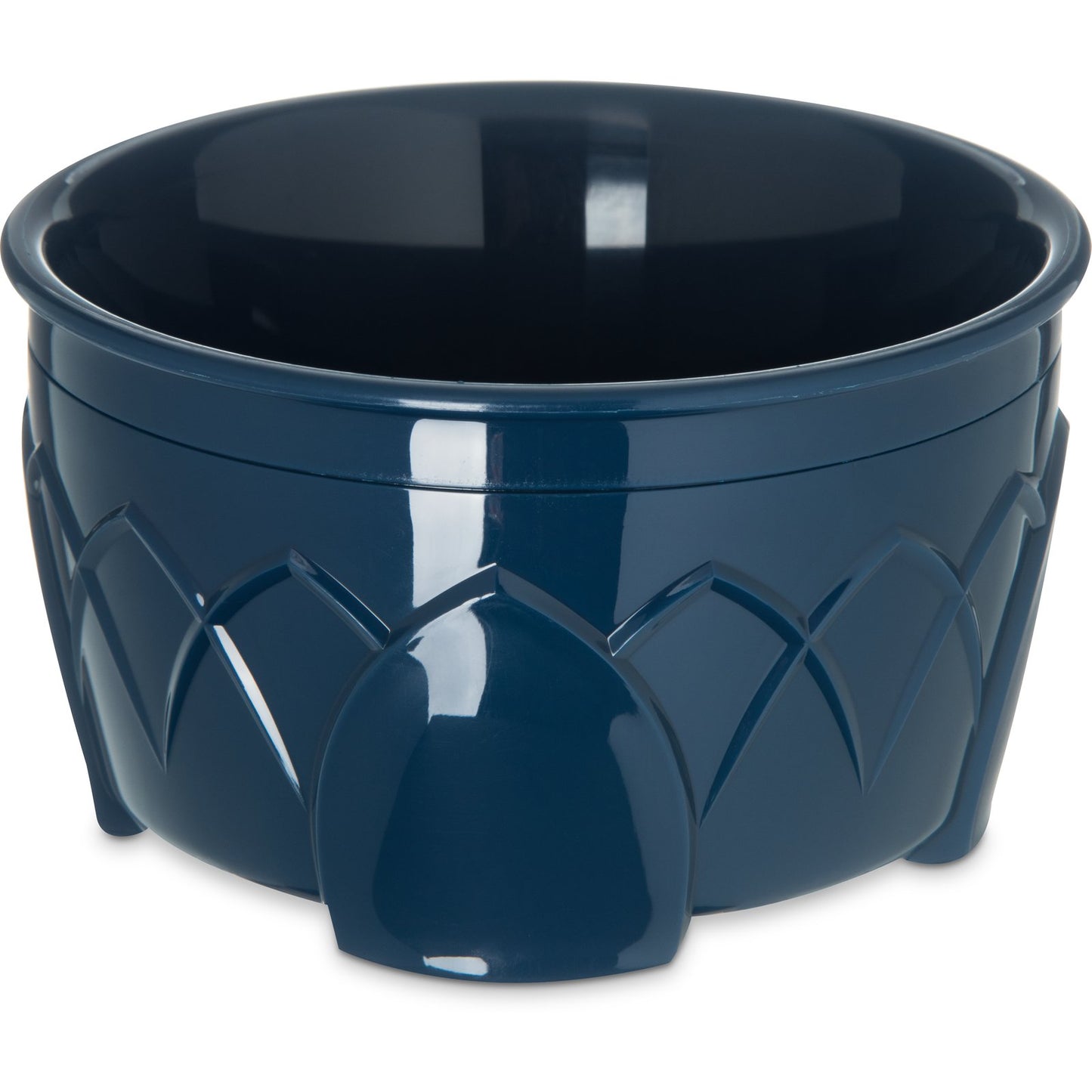 Carlisle DX530050 9 oz Midnight Blue Polypropylene Fenwick Bowl
