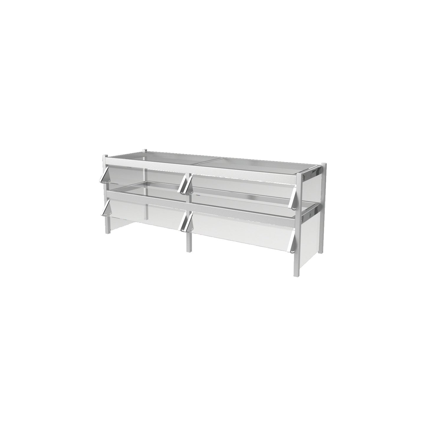 Dinex DXPCDD2 2-Well DineXpress Standard Double Display