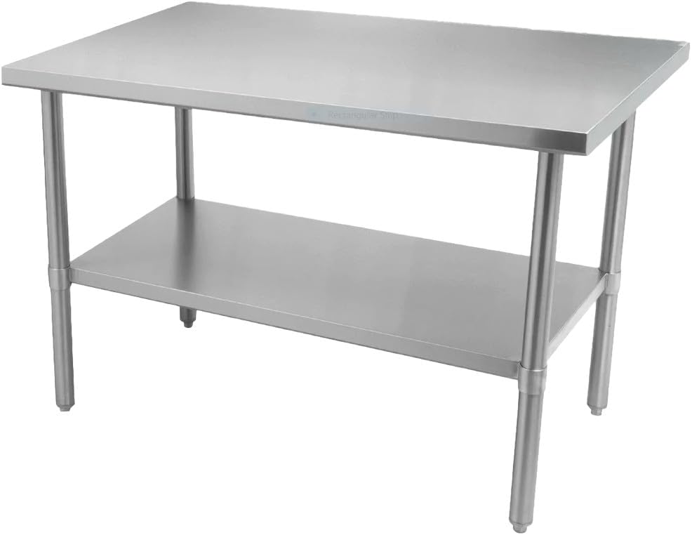Thorinox DSST-2460-SS 24"x60" Stainless Steel Work Table with Stainless Steel Undershelf & Legs