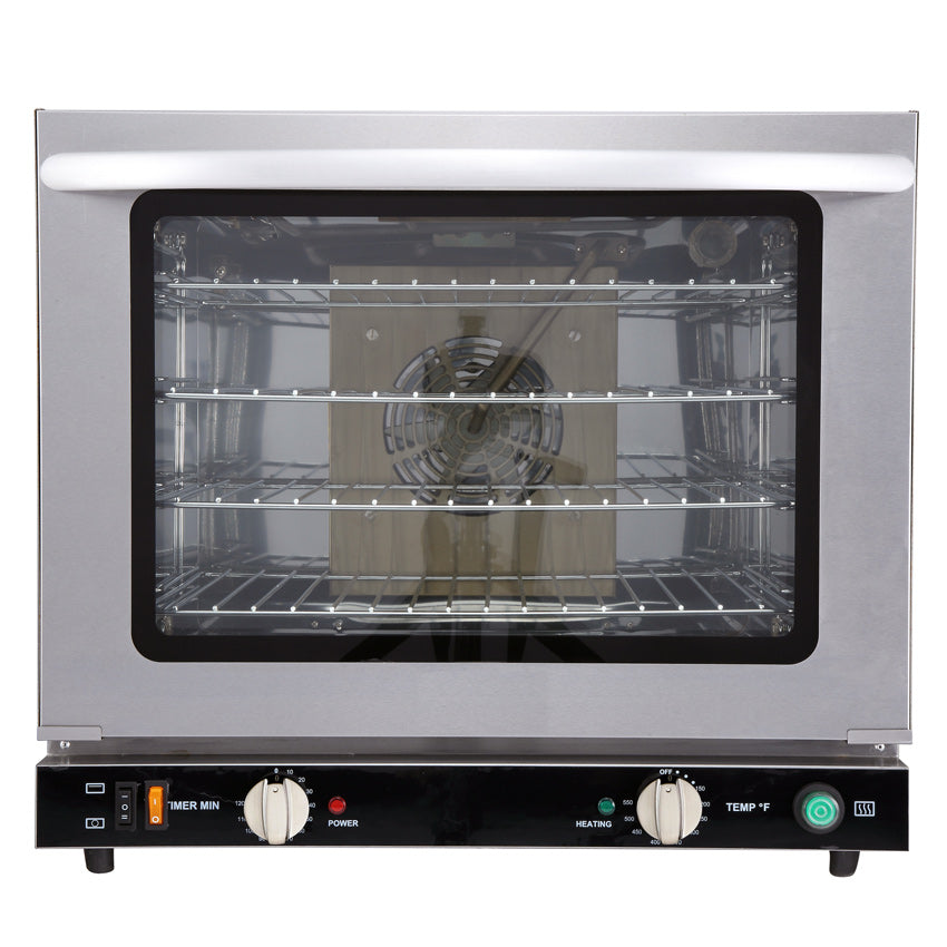 Omcan 44519 2.33 cu.ft (66 L) Half-size Countertop Convection Oven with Grill Function and Humidity Control